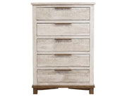 Golden Loft 5 Drawer Chest - Barewood