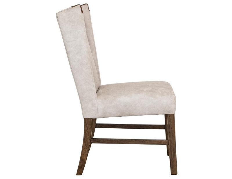 Silver Upholstered Chair - Barewood