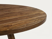 Silver Round Dining Table - Barewood