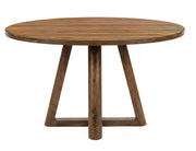 Silver Round Dining Table - Barewood