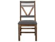 Loft Brown Dining Chair angle