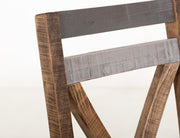 Loft Brown Dining Chair back