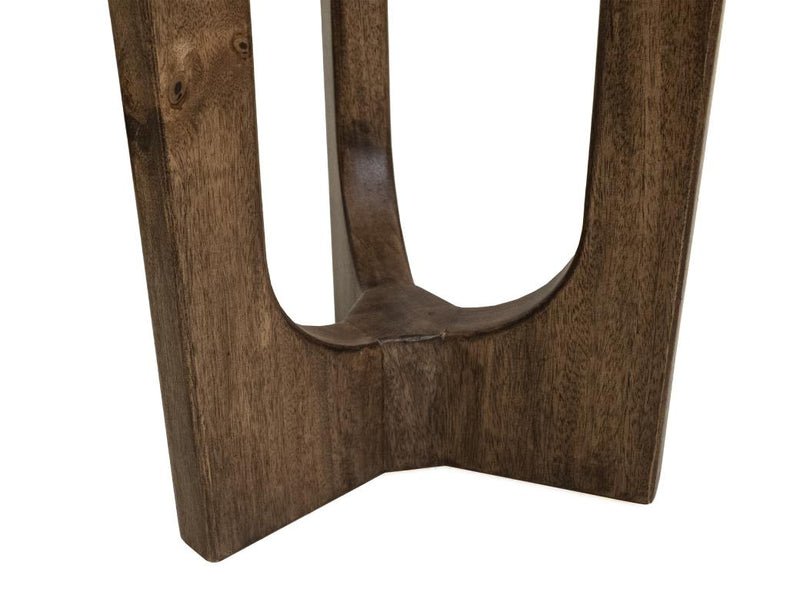 Silver End Table - Barewood
