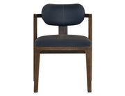 Zaphiro Leather Upholstered Chair - Barewood