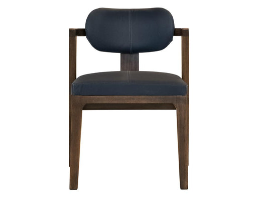 Zaphiro Leather Upholstered Chair - Barewood