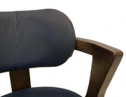 Zaphiro Leather Upholstered Chair - Barewood