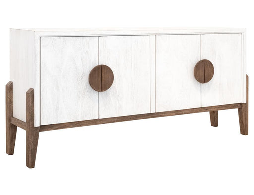 White Moka Console - Barewood