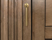 Mezquite TV Console handle detail