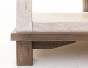 Golden Loft End Table - Barewood