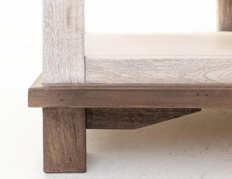 Golden Loft End Table - Barewood