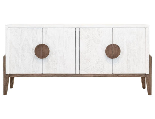 White Moka Console - Barewood