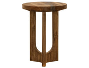 Silver Chairside Table - Barewood