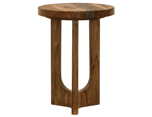 Silver Chairside Table - Barewood