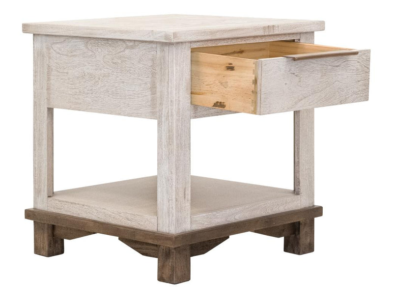 Golden Loft End Table - Barewood