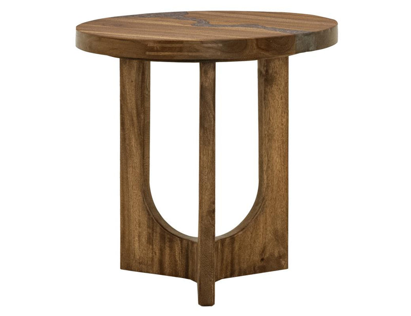 Silver End Table - Barewood