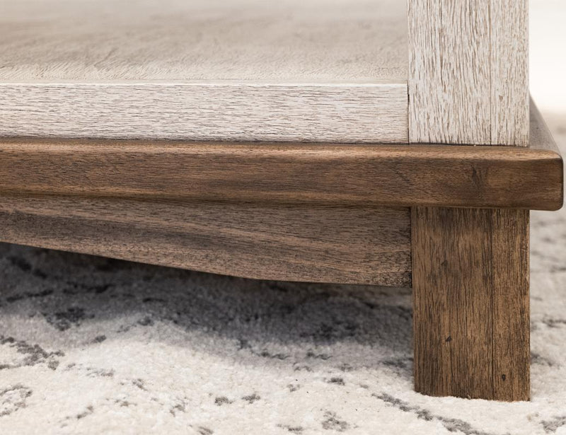 Golden Loft 45" Cocktail Table - Barewood