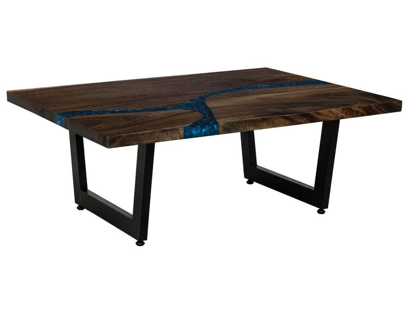 Zaphiro Live Edge Cocktail Table - Barewood