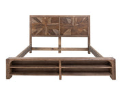 Praga Bed - Barewood