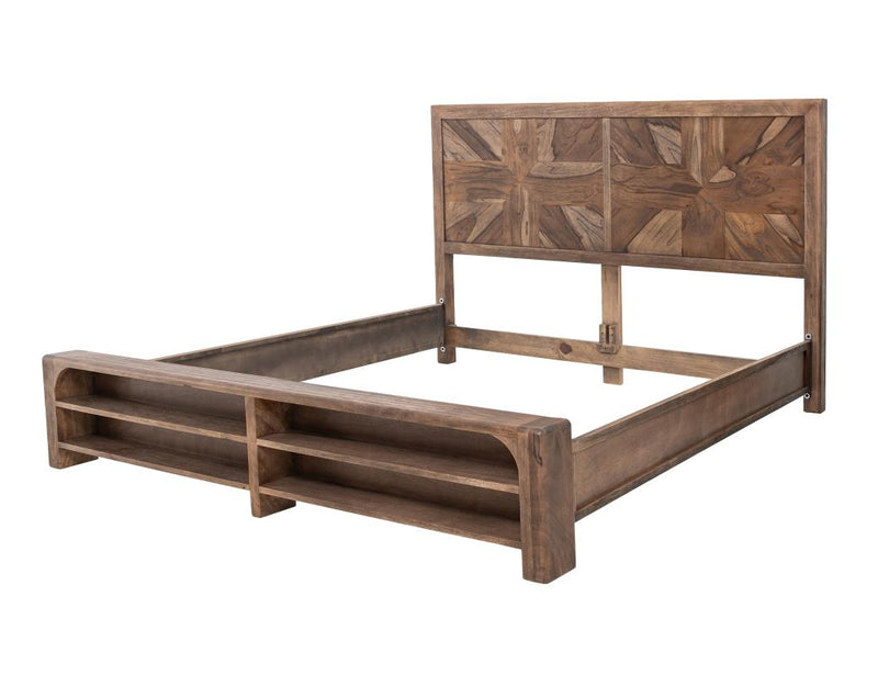 Praga Bed - Barewood