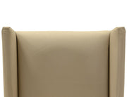 Silver Leather Chair - Barewood
