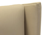 Silver Leather Chair - Barewood