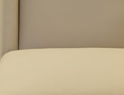 Silver Leather Chair - Barewood
