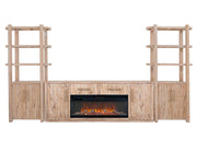 Balam White wall unit with two piers