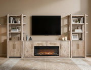 Balam White wall unit room scene
