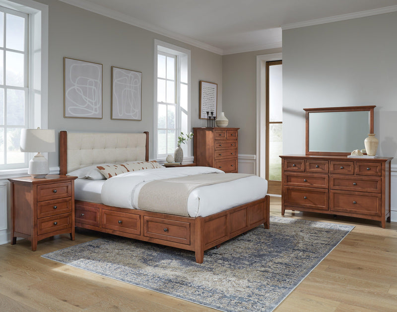 McKenzie Upholstered Storage Bed