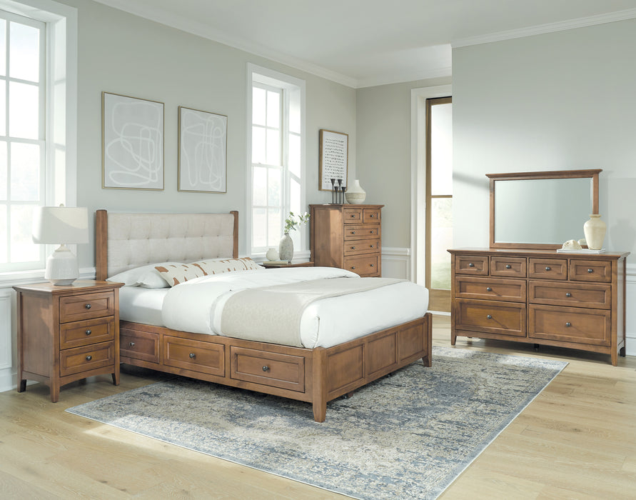 McKenzie Upholstered Panel Bed