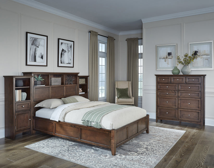 McKenzie Classic Bookcase Storage Bed