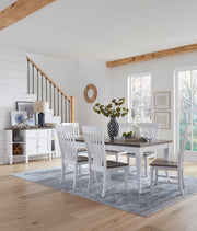 LaCasa Leg Dining Table - Barewood