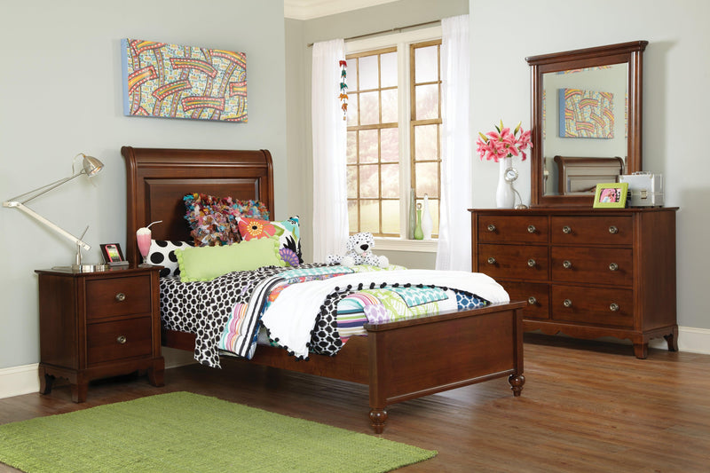 Perfect Balance Sleigh Queen Bed