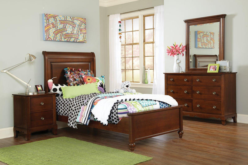 Montelena Two Drawer Nightstand with Pullout Tray