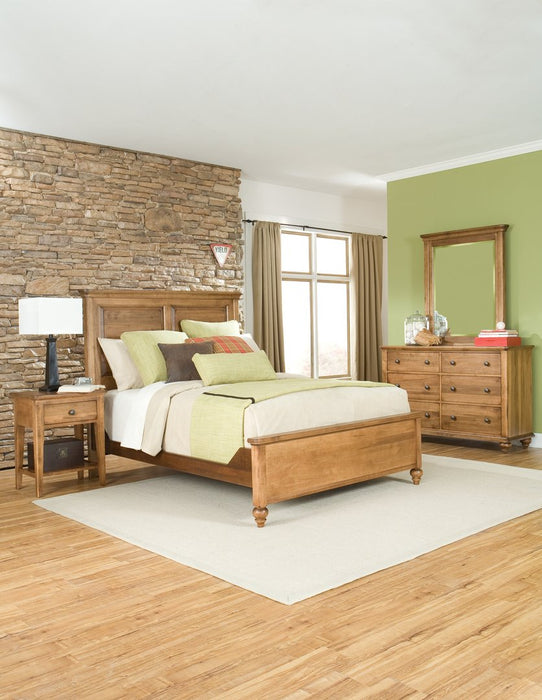 Perfect Balance Traditional Queen Panel Bed