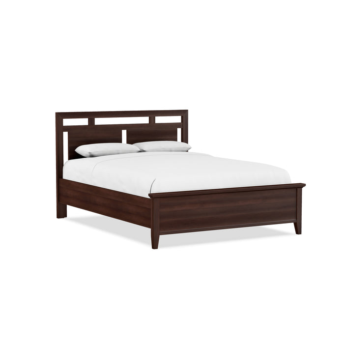 Perfect Balance Low Profile Open Panel Queen Bed