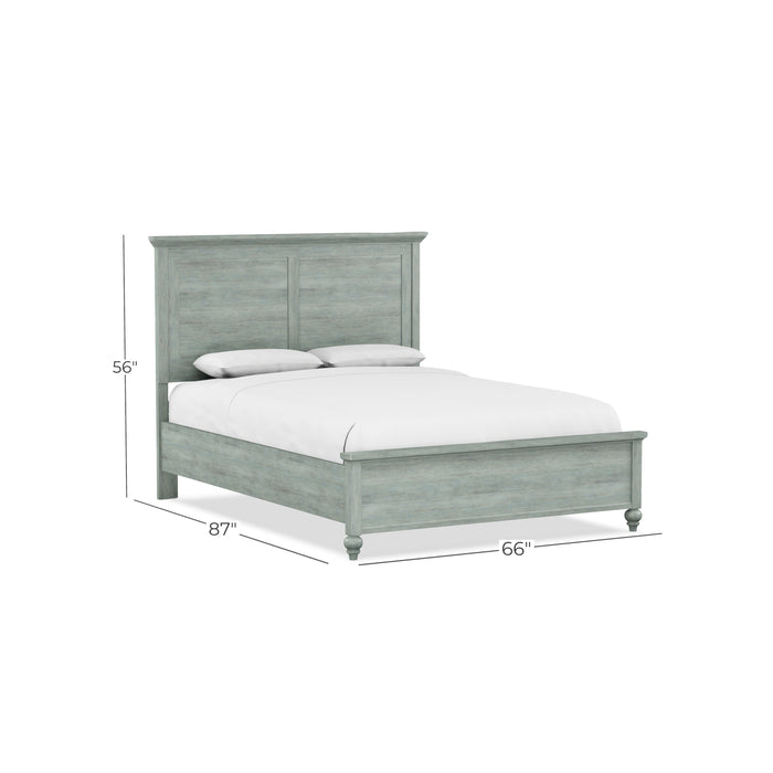 Perfect Balance Contemporary Queen Panel Bed