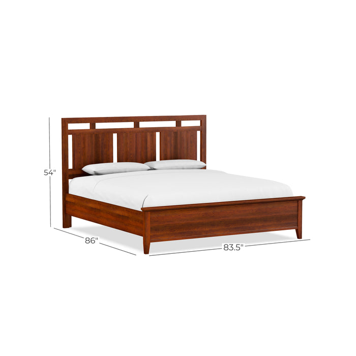 Perfect Balance High Profile Open Panel Queen Bed