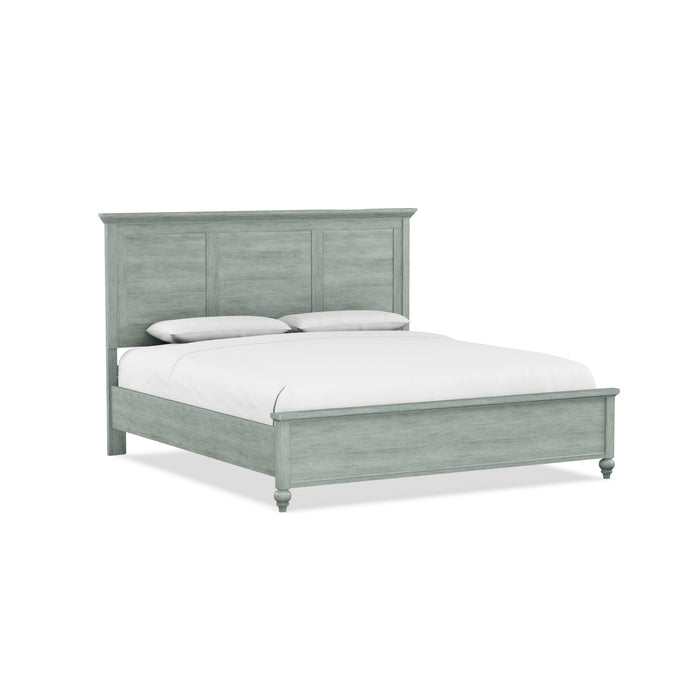 Perfect Balance Contemporary King Panel Bed