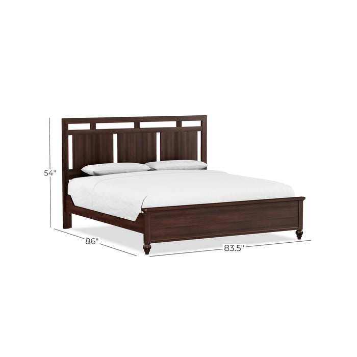 Perfect Balance High Profile Open Panel Queen Bed