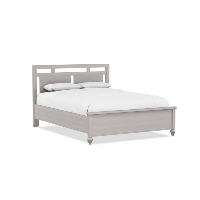 Perfect Balance Low Profile Panel Headboard King Bed