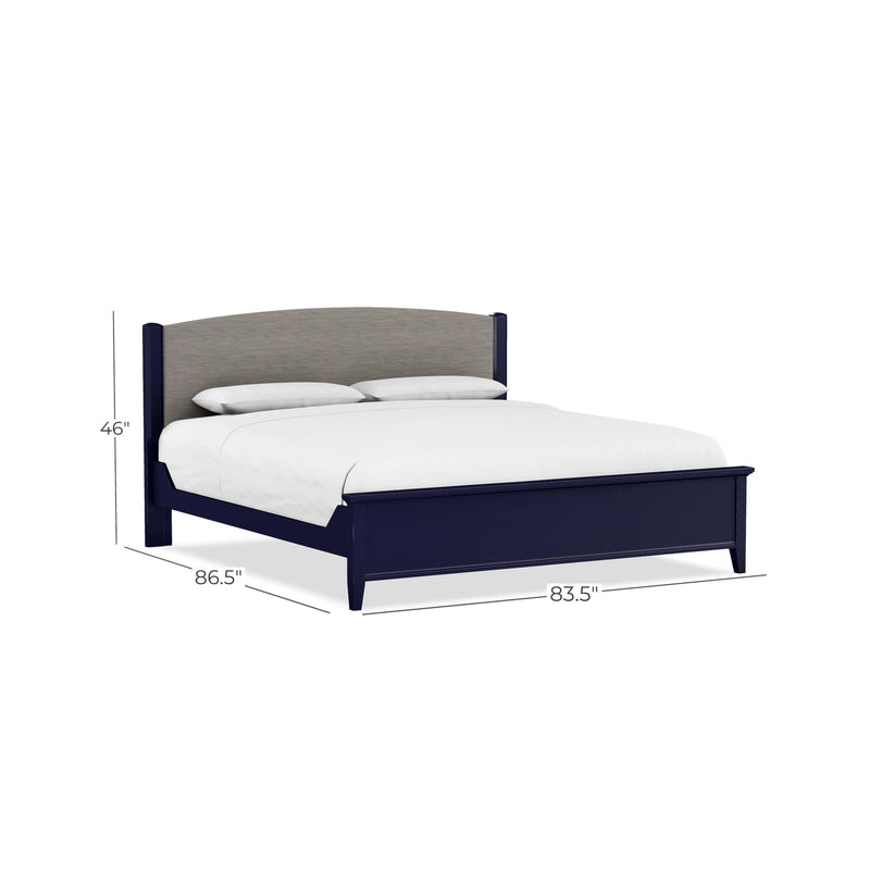 Perfect Balance Arch Fabric King Bed