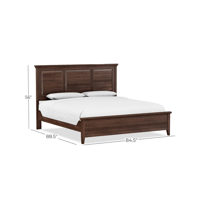 Perfect Balance Traditional King Panel Bed