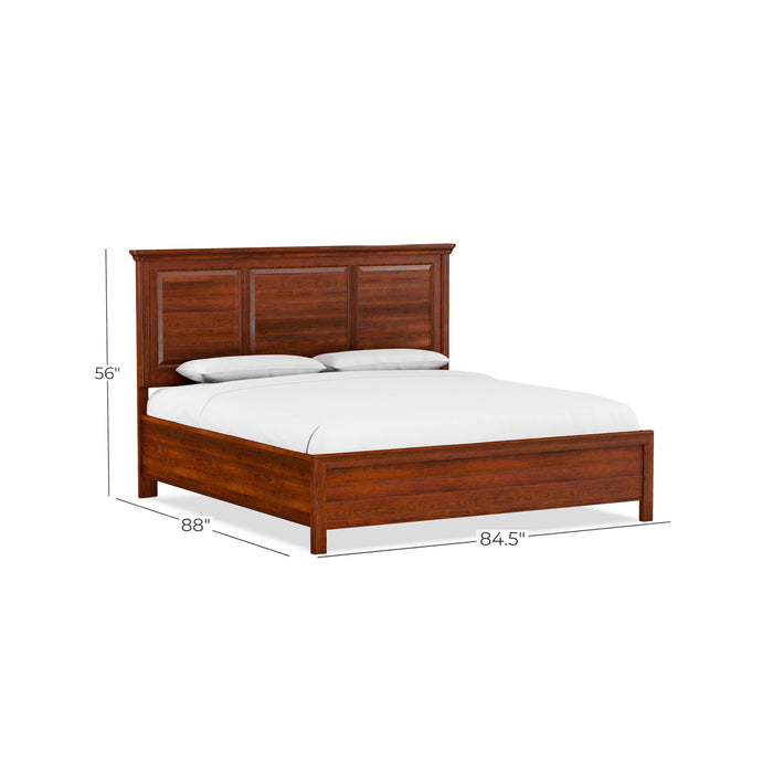 Perfect Balance Traditional King Panel Bed