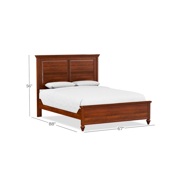 Perfect Balance Traditional Queen Panel Bed