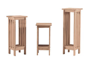 Mission Plant Stand - Barewood