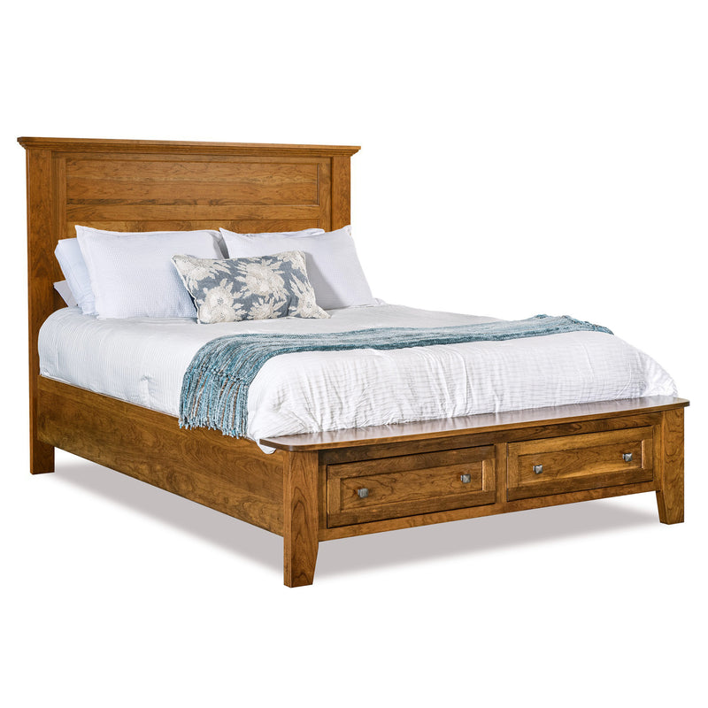 Amish Essentials Belmont Panel Storage Bed
