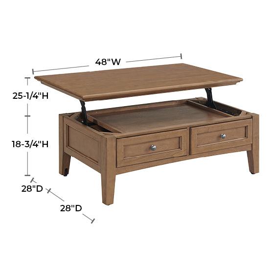 McKenzie Lift-Top Coffee Table