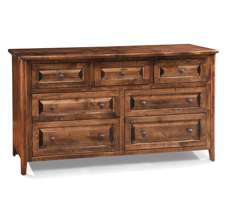 Amish Essentials Carson Dresser - Barewood