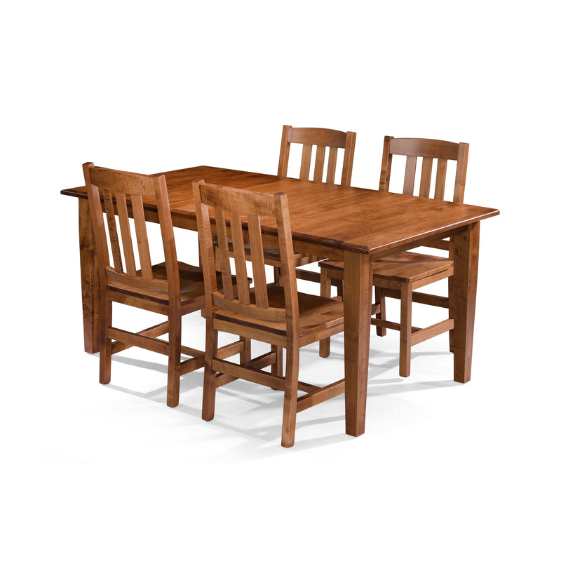 Amish Essentials Shaker-Taper Leg Rectangle Dining Table